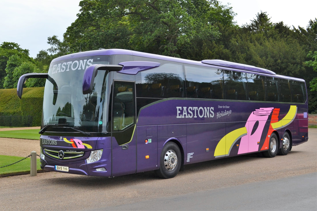 Eastons 70 seat school coach for hire in Norfolk